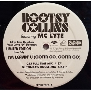 Bootsy Collin - I'm Leavin' You (Gotta Go Gotta Go) [Vinyl] - 12 Inch 45 RPM - Vinyl - 12" 