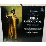 Boris Christoff / Chorus Of The National Opera Of Sofia / Paris Conservatoire Orchestra / Andre Cluytens - Moussorgsky: Boris Godunov (Highlights) [Vinyl] - LP