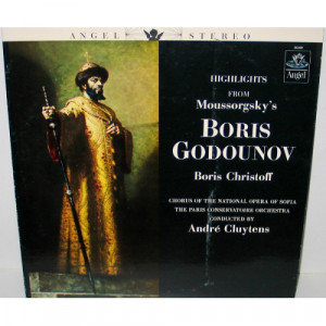 Boris Christoff / Chorus Of The National Opera Of Sofia / Paris Conservatoire Orchestra / Andre Cluytens - Moussorgsky: Boris Godunov (Highlights) [Vinyl] - LP - Vinyl - LP