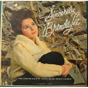 Brenda Lee - Sincerely [Vinyl] - LP - Vinyl - LP