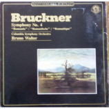 Bruno Walter and The Columbia Symphony Orchestra - Bruckner: Symphony No. 4 Romantic / Romantische / Romantique - LP