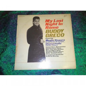 Buddy Greco - My Last Night In Rome [Record] - LP - Vinyl - LP