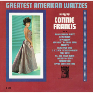 Connie Francis - Greatest American Waltzes [Vinyl] - LP - Vinyl - LP