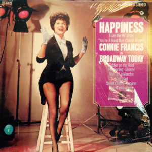 Connie Francis - Happiness: Connie Francis on Broadway Today [Vinyl] - LP - Vinyl - LP