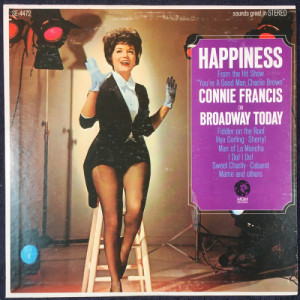 Connie Francis - Happiness - From The Hit Show ''You're A Good Man Charlie Brown'' [Vinyl] - LP - Vinyl - LP