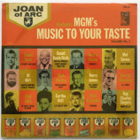 Count Basie / David Rose / Al Hirt / Sheb Wooley / Stan Getz / Eartha Kitt / Pete Fountain - Joan Of Arc Presents MGM's Music To Your Taste [Vinyl] - LP