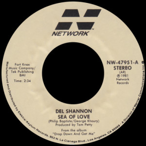 Del Shannon - Sea Of Love / Midnight Train [Vinyl] - 7 Inch 45 RPM - Vinyl - 7"