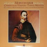 Denis Stevens Accademia Monteverdiana - Claudio Monteverdi Christmas Vespers/Three Motets - LP