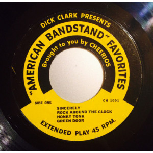 Dick Clark / Charlie Gracie / Timmie Rogers - Dick Clark Presents ''American Bandstand'' Favorites [Vinyl] - 7 Inch 45 RPM - Vinyl - 7"