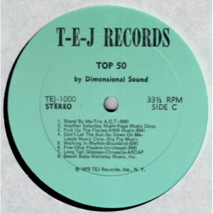 Dimensional Sound - Top 50 [Vinyl] Dimensional Sound - LP - Vinyl - LP