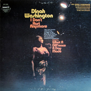 Dinah Washington - I Don't Hurt Anymore [Record] - LP - Vinyl - LP