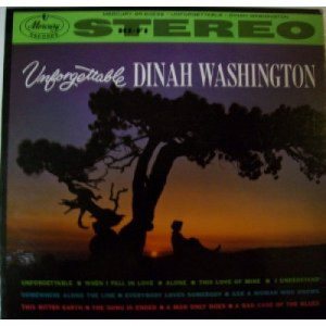 Dinah Washington - Unforgettable [Record] - LP - Vinyl - LP