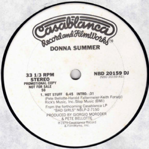Donna Summer - Hot Stuff [Vinyl] - 12 Inch 33 1/3 RPM - Vinyl - 12" 