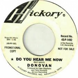 Donovan - Do You Hear Me Now / Why Do You Treat Me Like You Do - 7 Inch 45 RPM - Vinyl - 7"