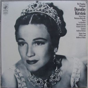 Dorothy Kirsten - By Popular Demand Arias From Madama Butterfly - LP - Vinyl - LP