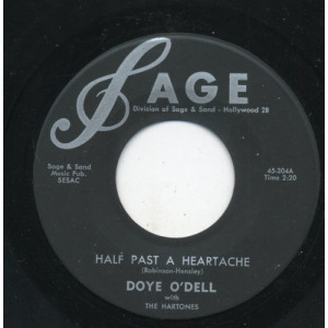 Doye O'Dell - Half Past A Heartache / That Takes A Lot Out Of Me [Vinyl] - 7 Inch 45 RPM - Vinyl - 7"