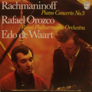 Edo De Waart / Rafael Orozco / Royal Philharmonic Orchestra - Rachmaninoff: Concerto Pour Piano No.3 [Vinyl] - LP - Vinyl - LP