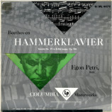 Egon Petri - Beethoven Hammerklavier Sonata No 29 in B Flat Major Op 106 [Vinyl] - LP