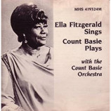 Ella Fitzgerald Sings Count Basie Plays With The Count Basie - Ella Fitzgerald Sings Count Basie Plays [Audio CD] - Audio CD