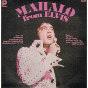 Elvis Presley - Mahalo From Elvis - LP - Vinyl - LP
