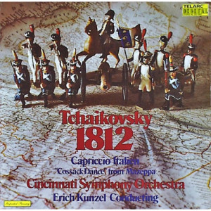 Erich Kunzel and The Cincinnati Symphony - Tchaikovsky: 1812/Capriccio Italien/Cossack Dance [Vinyl] - LP - Vinyl - LP
