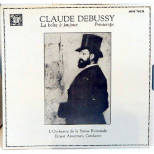 Ernest Ansermet / L'Orchestre De La Suisse Romande - Claude Debussy: La Boite A Joujoux / Printemps [Vinyl] - LP - Vinyl - LP