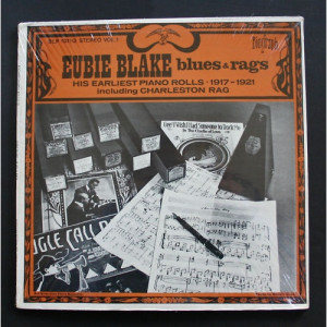 Eubie Blake - Blues And Ragtime - LP - Vinyl - LP