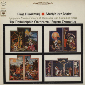Eugene Ormandy / Hindemith / The Philadelphia Orchestra - Mathis Der Maler / Symphonic Metamorphoses Of Themes By Weber [Vinyl] - LP - Vinyl - LP