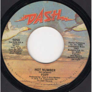 Foxy - Hot Number / Call It Love [Vinyl] - 7 Inch 45 RPM - Vinyl - 7"