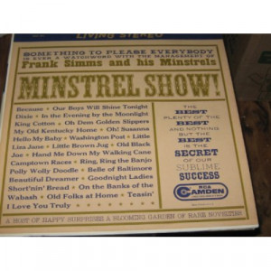 Frank Simms And His Minstrels - Minstrel Show! - LP - Vinyl - LP