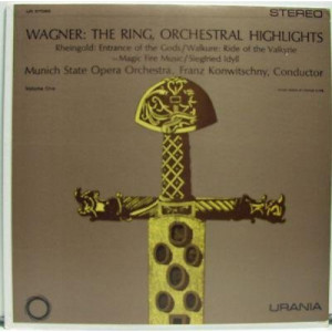 Franz Konwitschny / Munich State Opera Orchestra - Wagner: The Ring Orchestral Highlights Volume One - LP - Vinyl - LP