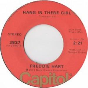 Freddie Hart - Hang In There Girl / You Belong To Me [Vinyl] - 7 Inch 45 RPM - Vinyl - 7"