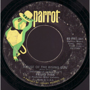 Frijid Pink - The House Of The Rising Sun / Drivin' Blues [Vinyl] - 7 Inch 45 RPM - Vinyl - 7"