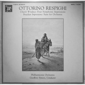 Geoffrey Simon / Philharmonia Orchestra / Ottorino Respighi - Church Windows: Four Symphhonic Impressions [Vinyl] - LP - Vinyl - LP