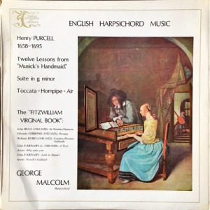 George Malcolm - Henry Purcell / John Bull / Orlando Gibbons: English Harpsichord Music [Vinyl] - - Vinyl - LP