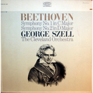 George Szell And The Cleveland Orchestra - Beethoven Symphony No. 1 In C Major; Symphony No. 2 In D Major [Vinyl] - LP - Vinyl - LP