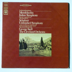 George Szell And The Cleveland Orchestra - Two Favorite Symphonies · Mendelssohn Italian Symphony · Schubert Unfinished S - Vinyl - LP