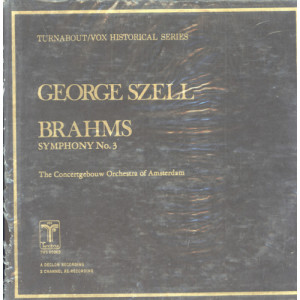 George Szell / The Concertgebouw Orchestra Of Amsterdam - Brahms: Symphony No. 3 In F Major Op. 90 [Vinyl] - LP - Vinyl - LP