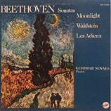 Guiomar Novaes - Beethoven Piano Sonatas: Moonlight Les Adieux Waldstein - LP