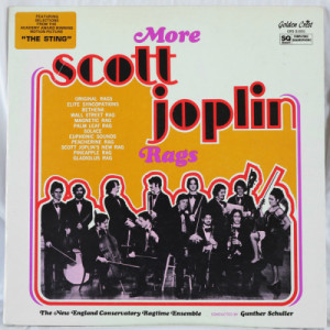 Gunther Schuller / New England Conservatory Ragtime Ensemble - More Scott Joplin Rags [Vinyl] - LP - Vinyl - LP