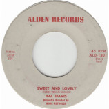 Hal Davis - Sweet And Lovely / My Young Heart [Vinyl] - 7 Inch 45 RPM