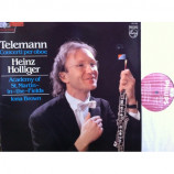 Heinz Holliger - Georg Philipp Telemann: Concerti per Oboe - LP