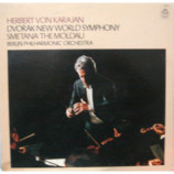 Herbert Von Karajan / Berlin Philharmonic Orchestra - Dvorak / Smetana: New World Symphony / The Moldau [Vinyl] - LP