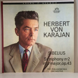 Herbert Von Karajan / Philharmonia Orchestra - Sibelius: Symphony No. 2 In D Major Op. 43 [Vinyl] - LP