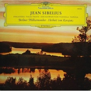 Herbert Von Karajan The Berliner Philharmoniker - Jean Sibelius: Finlandia Valse Triste Der Schwan Von Tuonela Tapiola [Vinyl] - L - Vinyl - LP