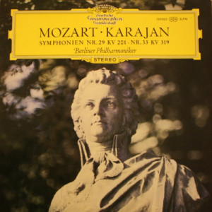 Herbert Von Karajan The Berliner Philharmoniker - Mozart Symphonien Nr.29 KV 201 Nr.33 KV 319 [Vinyl] - LP - Vinyl - LP