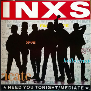 INXS - Need You Tonight / Mediate [Vinyl] - 12 Inch 33 1/3 RPM Single - Vinyl - 12" 