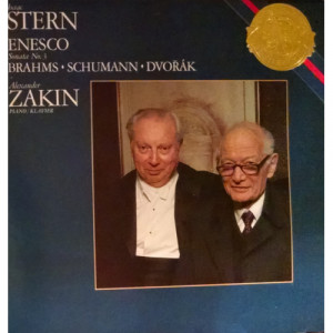 Isaac Stern / Alexander Zakin - Enesco: Sonata No. 3 - Brahms Schumann Dvorak [Vinyl] - LP - Vinyl - LP