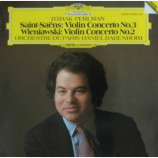 Itzhak Perlman Orchestre De Paris - Saint-Saens/Wieniawski Violin Concerto No.3/Violin Concerto No.2 - LP