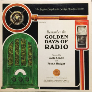 Jack Benny And Frank Knight - Remember The Golden Days Of Radio Volume 2 [Vinyl] - LP - Vinyl - LP